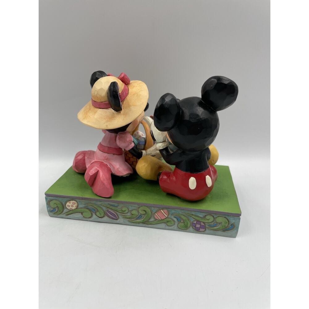 Disney Traditions Easter Artistry Mickey & Minnie Figurine 6008319 NWT - Picture 5 of 9
